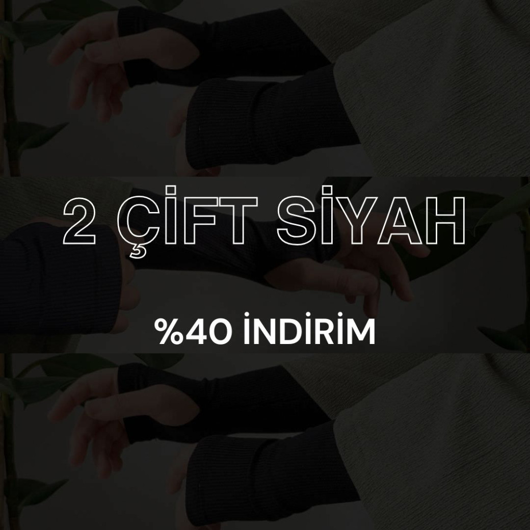 Siyah Kolluk (2 Çift)