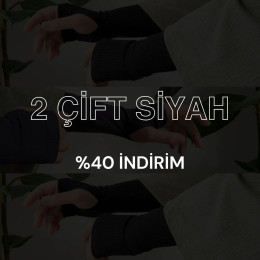 Siyah Kolluk (2 Çift)